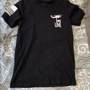 Nine-line tee shirt